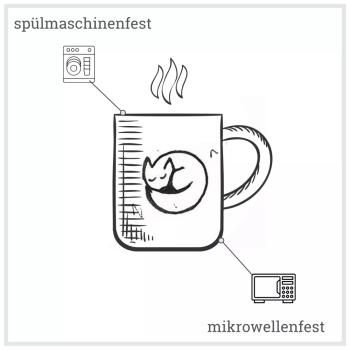 Keramik Tasse Unterwasserwelt